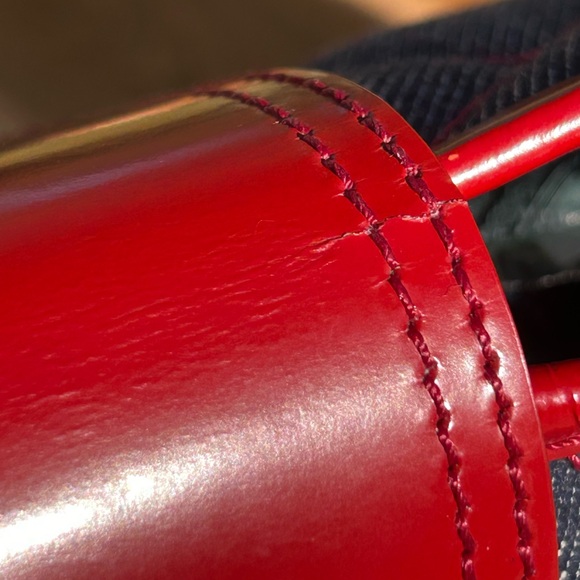 Burberry Quilted Denim Quilted Small Brook Hobo NWT - Picture 16 of 17